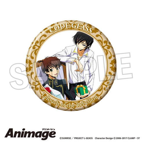 『コードギアス 反逆のルルーシュ』Animageギラギラ缶バッジ 大 vol.2 E